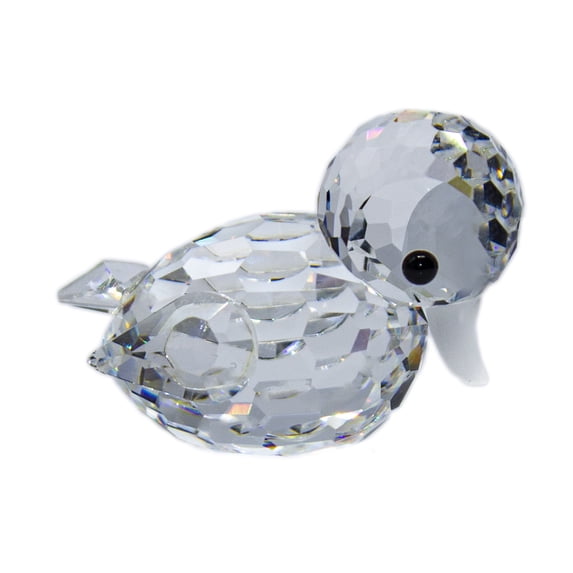 Swarovski Figurine: 012531 Mini Duck | Faceted Crystal