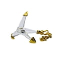 thumbnail image 1 of Swarovski Figurine: 174030 Gold Anchor | Faceted Crystal, 1 of 1