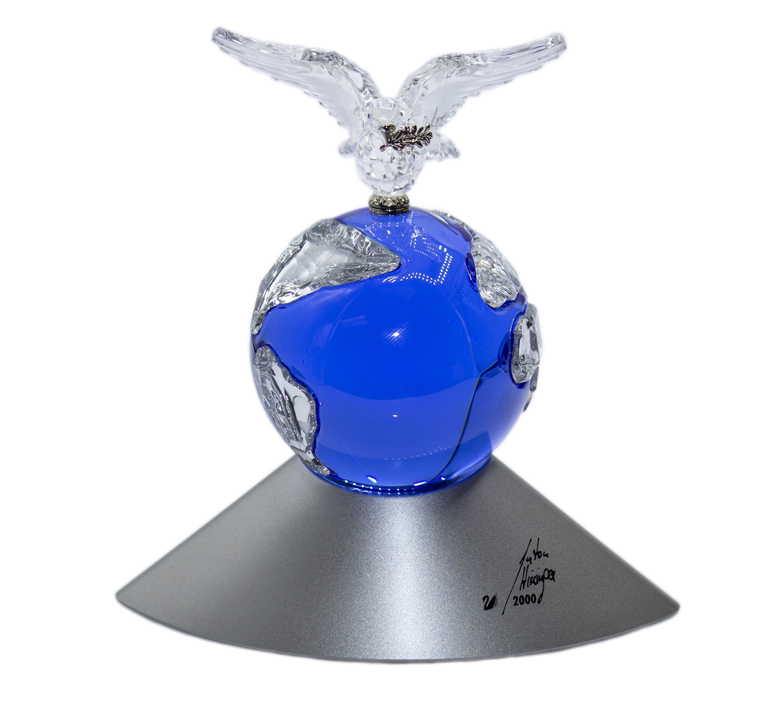 Swarovski Planet 2000 クリスタル地球儀ミレニアム Swarovski Planet 2000 クリスタル地球儀ミレニアム Rare
