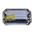 thumbnail image 1 of Swarovski Figurine: 255780 Columbine Plaque | Faceted Crystal, 1 of 2