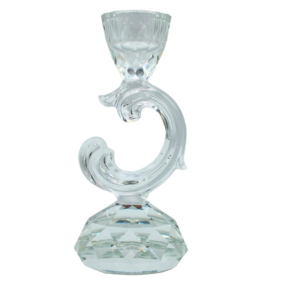 Open Box Swarovski Figurine: 7600NR121 Baroque Candleholder | Triangular | Mint with Box