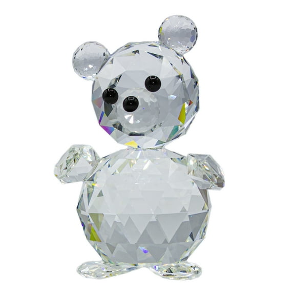 Swarovski Figurine: 7637092000 King Bear | Faceted Crystal