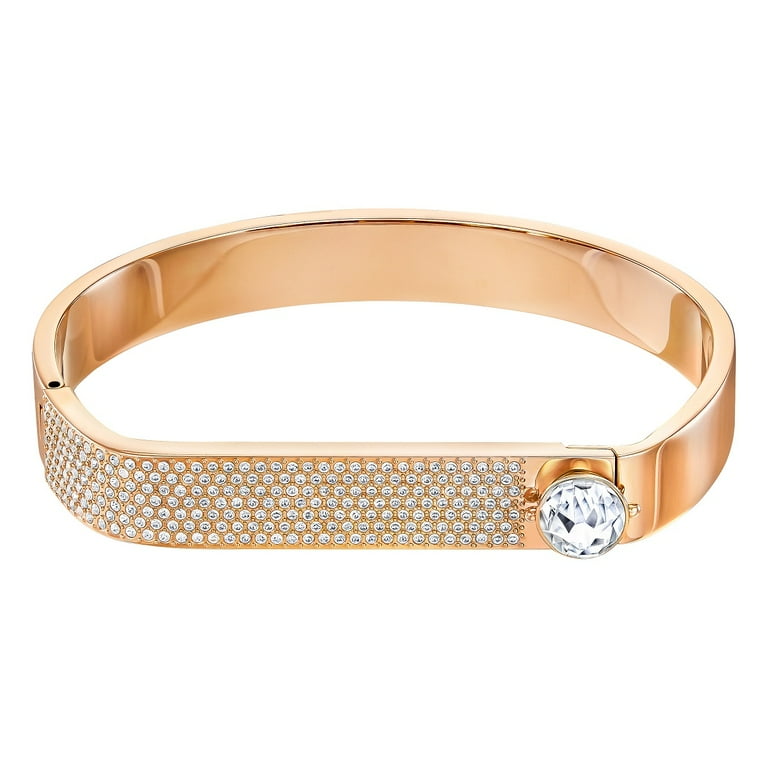 Swarovski gold sale bangle bracelet