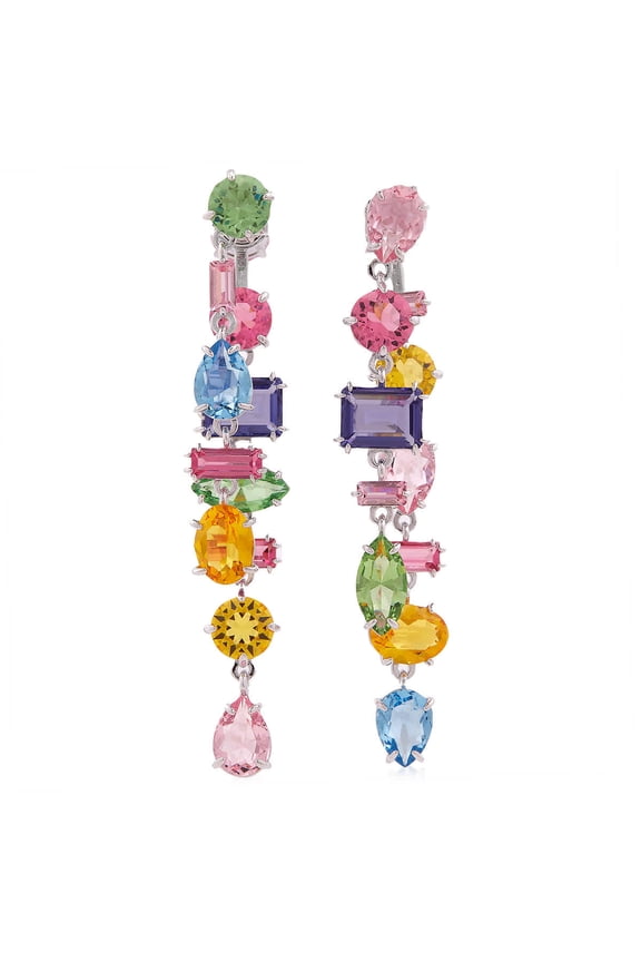 Gema Asymmetrical Drop Earrings