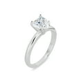 thumbnail image 1 of Swarovski Heart White Zirconia Solitaire Ring in Sterling Silver, 1 of 4