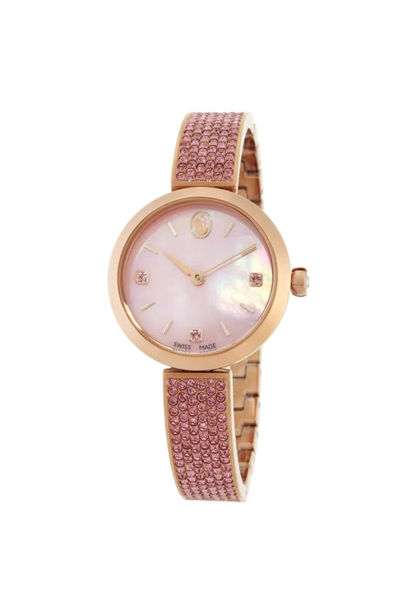 Illumina Quartz Pink Mother of Pearl Dial Ladies Watch 5678756