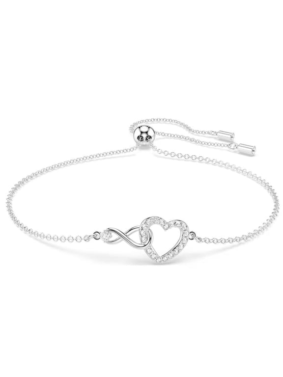 Ladies Infinity Heart Bracelet