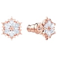 thumbnail image 1 of Swarovski Jewelry MAGIC PIERCED EARRINGS, Rose Gold-5627348, 1 of 3