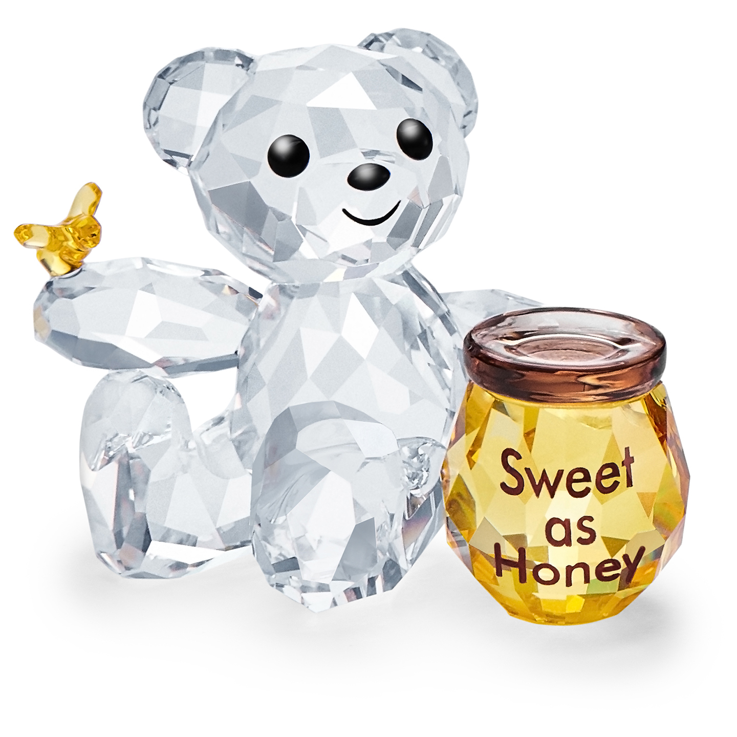 SWAROVSKI クリスベア Sweet as Honey Swarovski Kris Bear - Sweet As Honey Figurine - Walmart.com