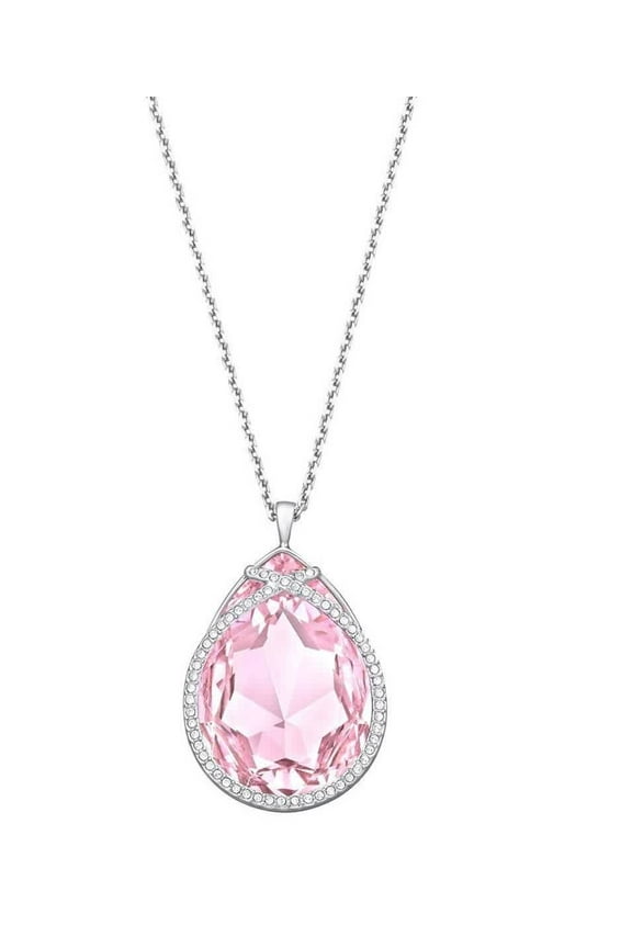 Ladies Crystal Pendant Necklace