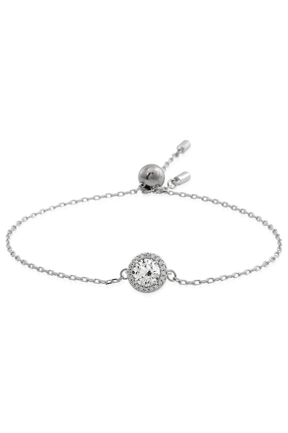 Ladies White Constella Pave Crystal Bracelet 5636266