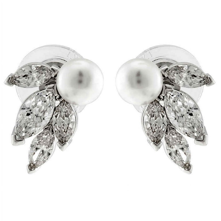 Swarovski louison pearl earrings clearance