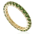 thumbnail image 1 of Swarovski Matrix Vittore Round Cut Green Ring, Size 52 (US 5.75), 1 of 1