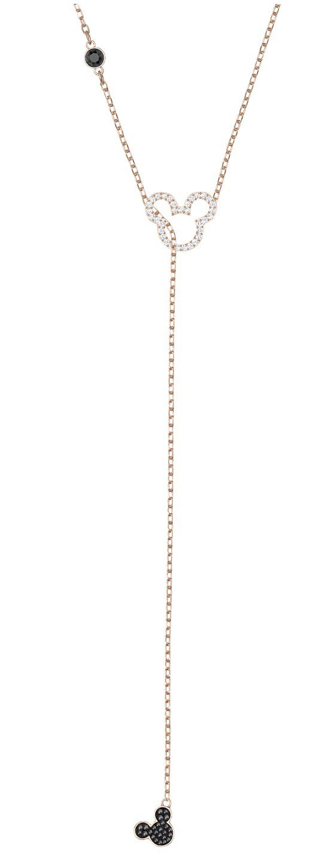 Mickey mouse necklace swarovski sale