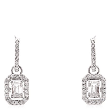 Swarovski Millenia Crystal Drop Hoop Earrings