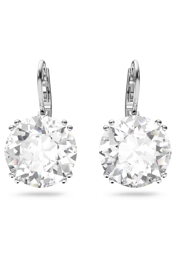Ladies Millenia Round Cut Drop Earrings