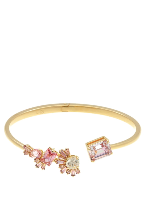 Mixed Cuts Gema Bangle, Size Large