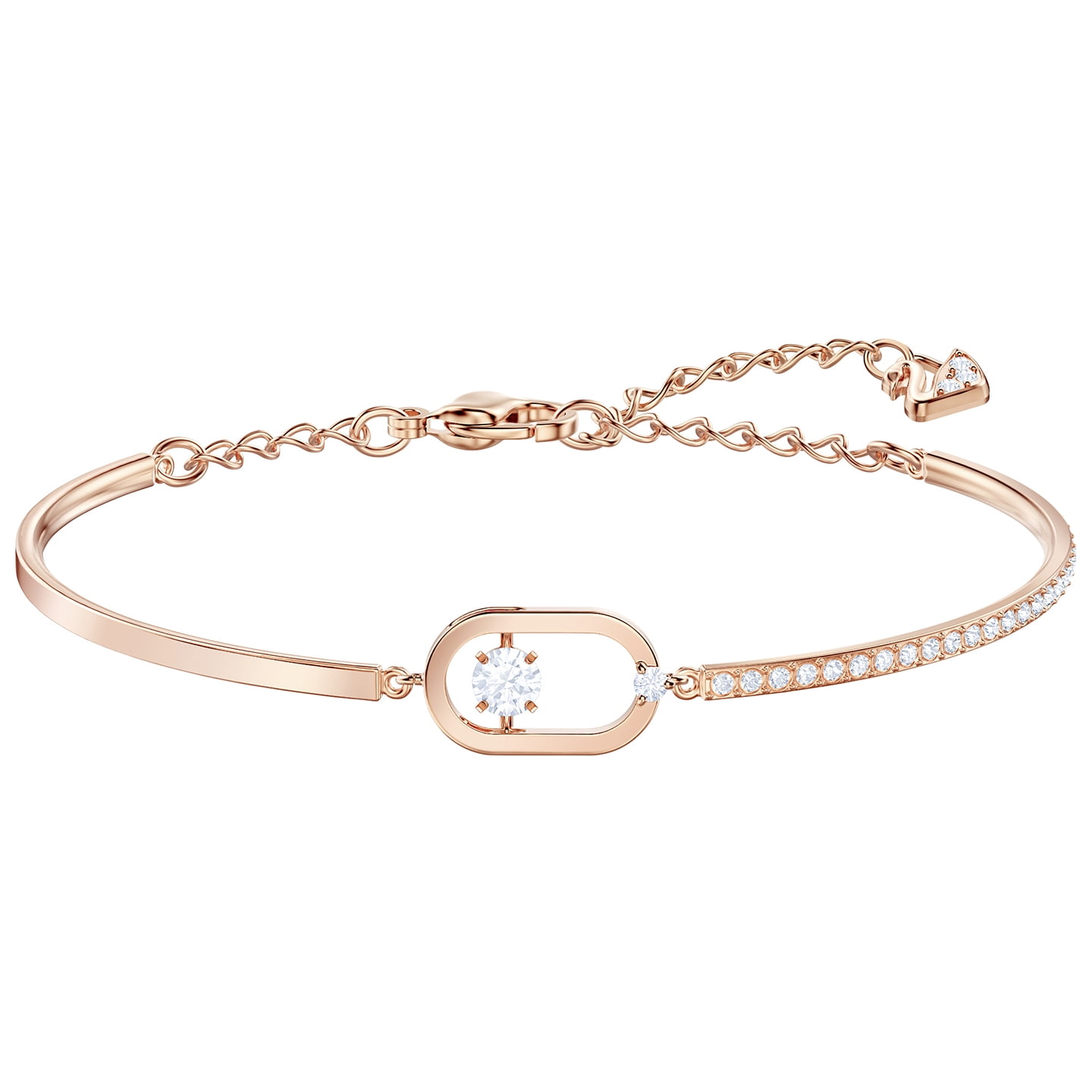 SWAROVSKI North Bracelet - White - Rose Gold Plating