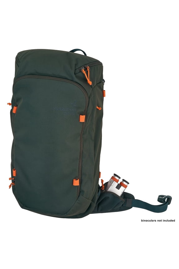 BP 24L Green Backpack, Deuter Alpine Back System, Recycled Polyester, Binocular Compartment (60599)
