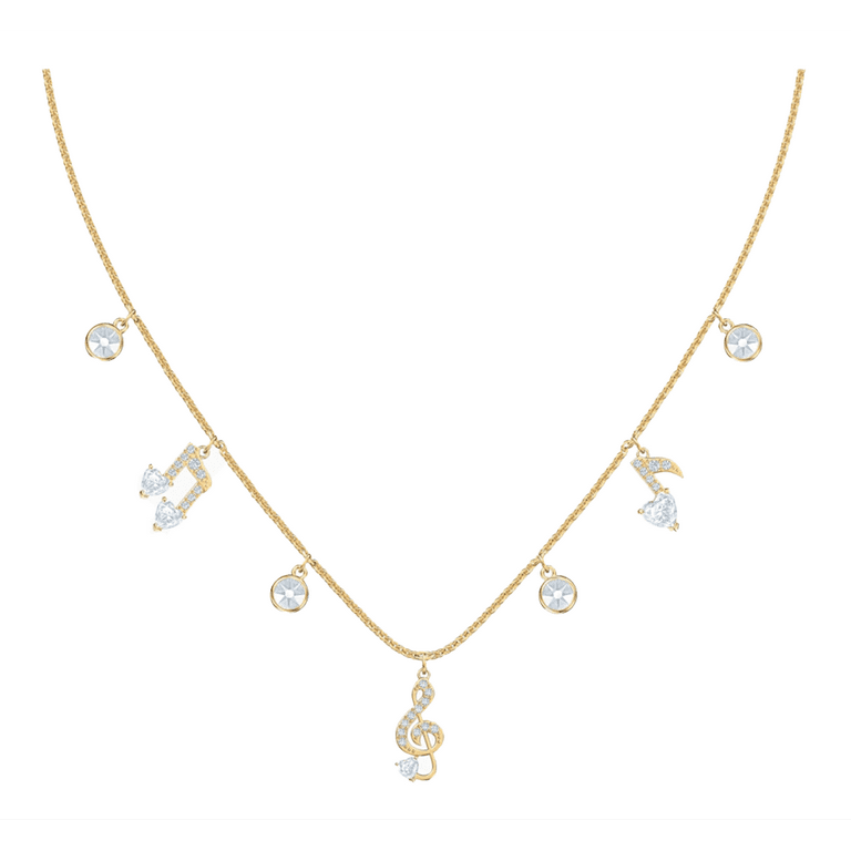 Swarovski music note on sale necklace