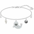 thumbnail image 1 of Swarovski POLAR SEAL BRACELET, Multi-color, Rhodium Plated- 5491553, 1 of 4