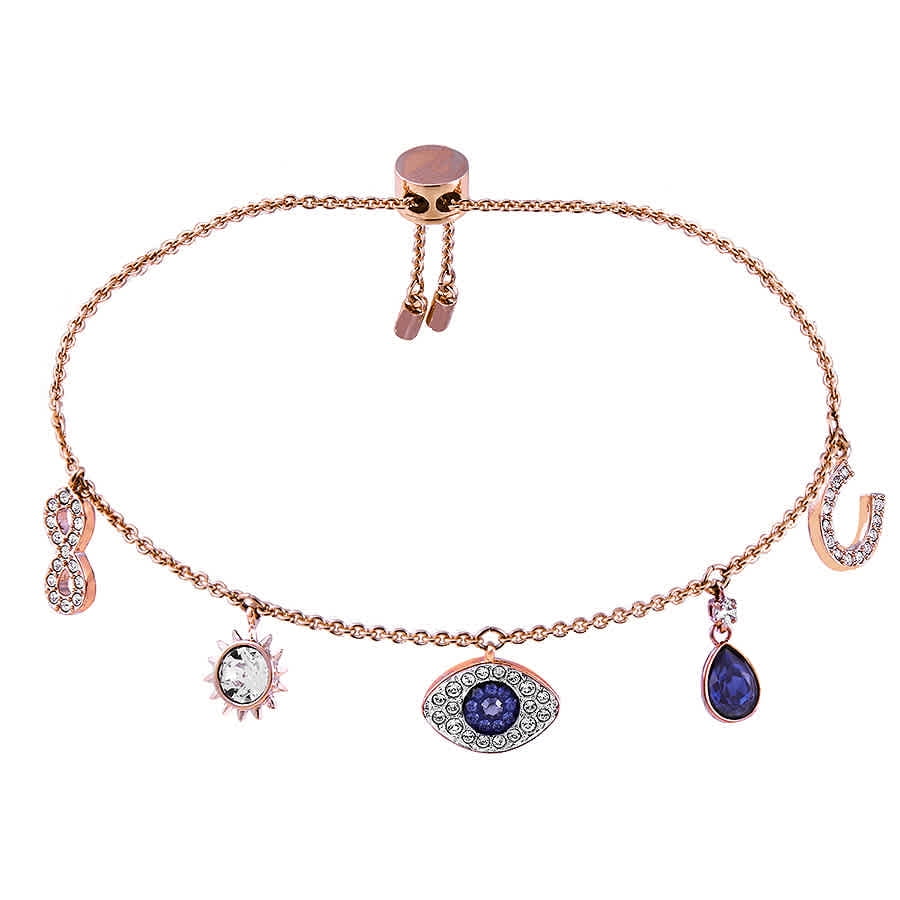 Bracelet Ring Crystals pavé & stainless steel rose gold & crystal – COEUR  DE LION (UK-WORLD)