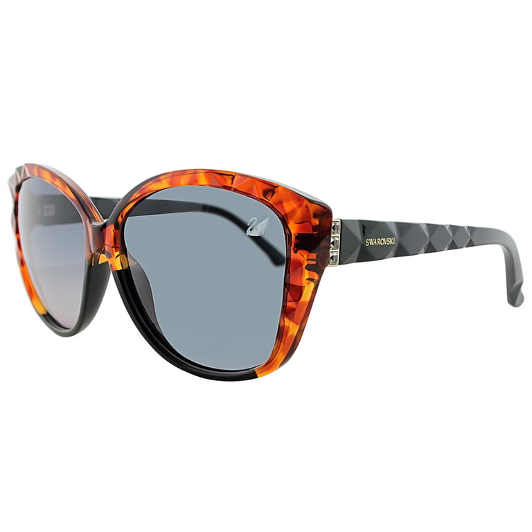 # SWAROVSKI sunglasses Cateye - Havana Swarovski SK 6018 100273 Havana Lenses Marrone scuro  main image 3