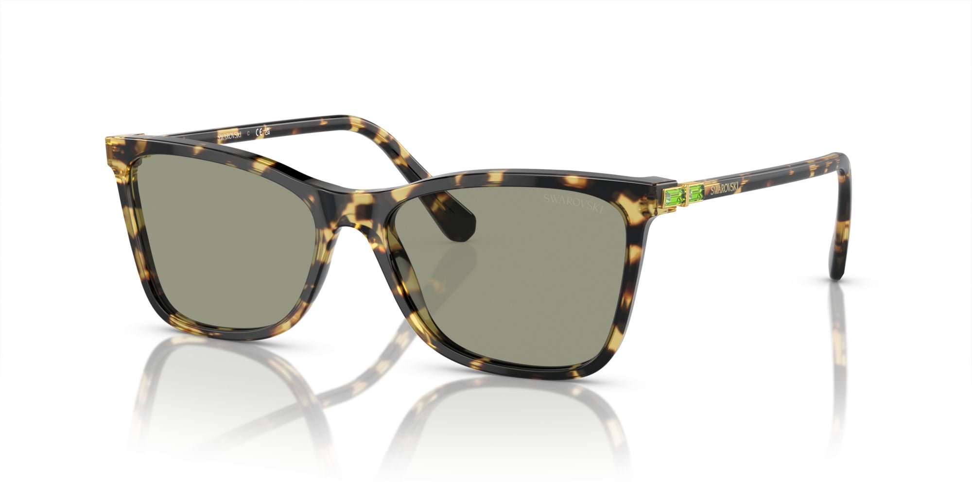 # SWAROVSKI sunglasses Cateye - Havana Swarovski SK6021 1002/3B Sunglasses - US main image 2