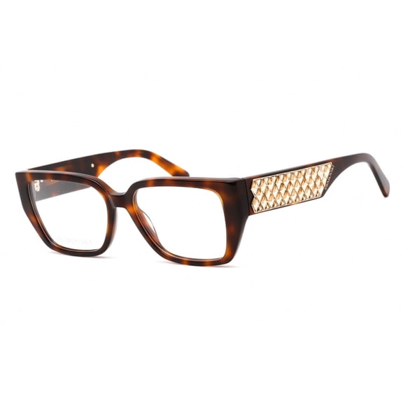 Swarovski Lattice Crystal Eyeglasses SK5446 053 Havana 54mm