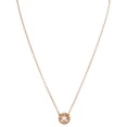 thumbnail image 1 of Swarovski Sparkling Dance Round Necklace in Rose Gold, 1 of 3