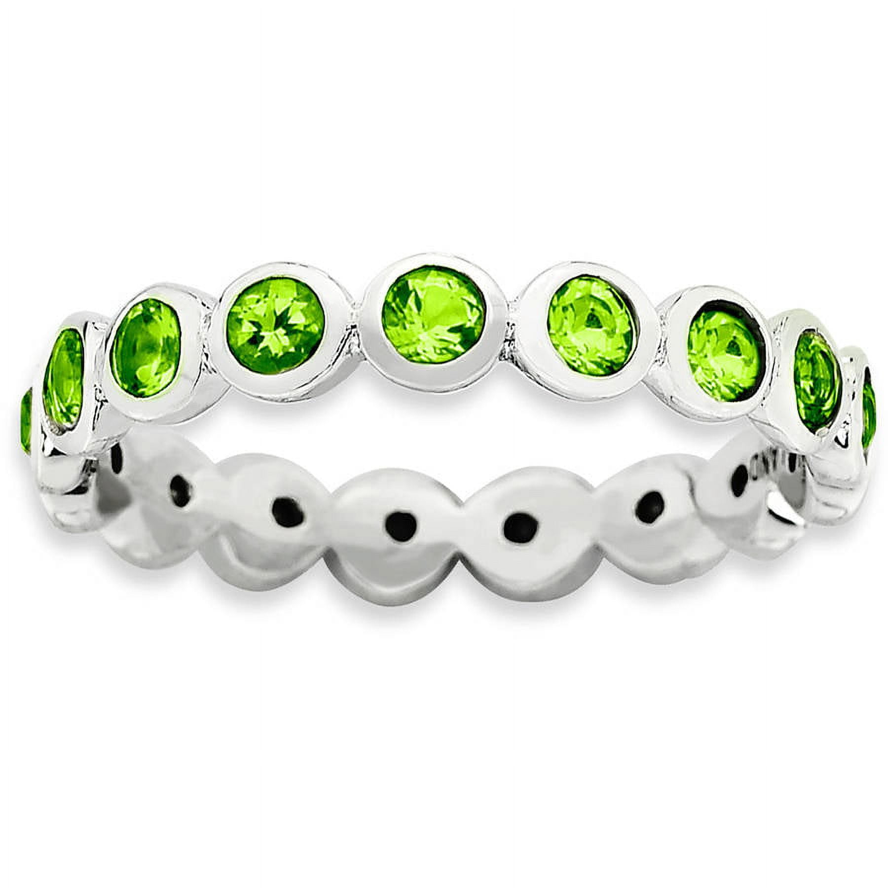 Swarovski Sterling Silver August Ring