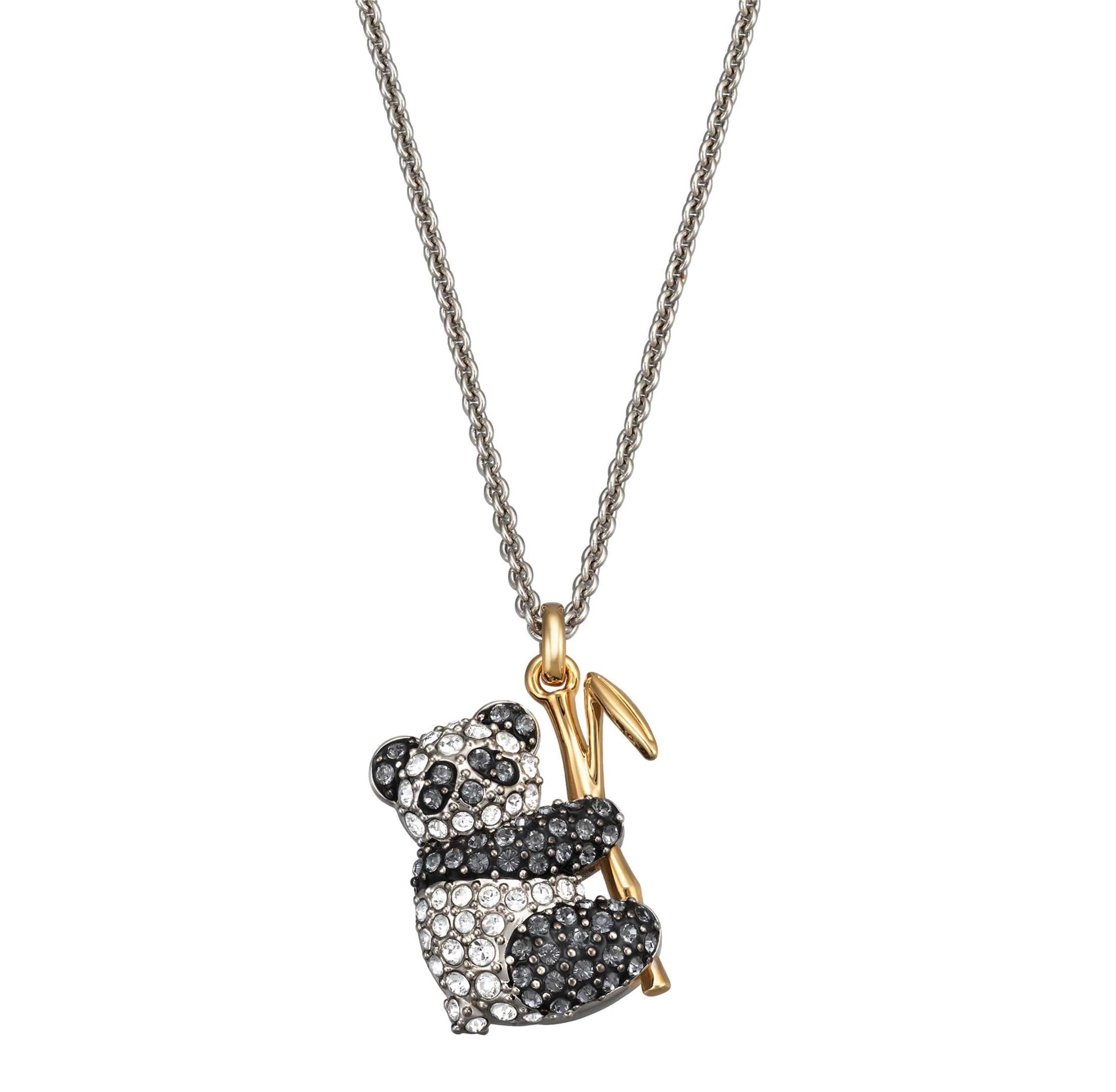 Swarovski Travel Exclusive PANDA Pendant Necklace Mix 5371148