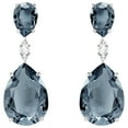 thumbnail image 1 of Swarovski Vintage Blue Pear Dropper Earrings : 5424362, 1 of 2