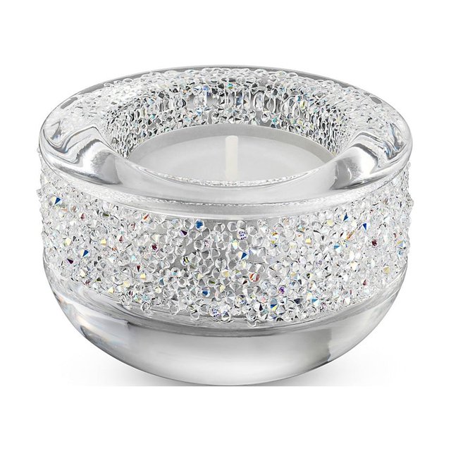 Swarovski White Crystal Candle Holder SHIMMER TEA LIGHT HOLDER 5108868