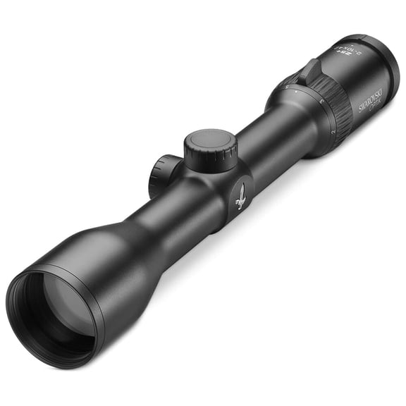 Swarovski Z5+ 2-10x42mm Plex Riflescope, 30mm Tube, Ballistic Turret, Ultra-Light, Wide Field of View (70101)