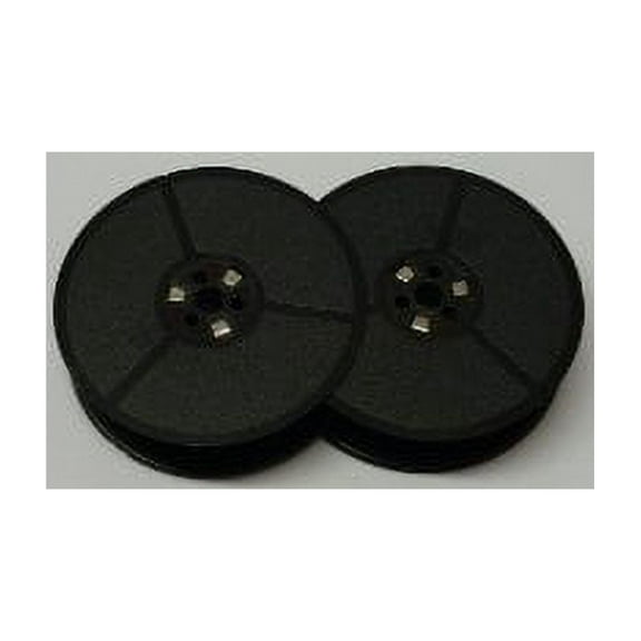 Swartz Ink Products-DIN 2103 Typewriter Ribbon, Compatible, Black, Twin Spool