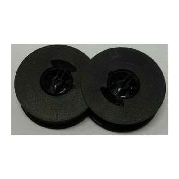 Swartz Ink Products-Olivetti 203, 230, 240, 245, 250, 270, Editor 2F, 3F, 4, 5(Fabric Ribbon), Graphika and Praxis 48 Typewriter Ribbon, Compatible, Black, Twin Spool