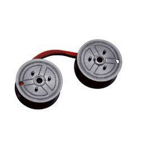 Swartz Ink Products-"Package of Two" Adler-Royal 1235PD, 120PD, 1248PD and 1448PD Calculator Ribbons, Compatible, Black and Red