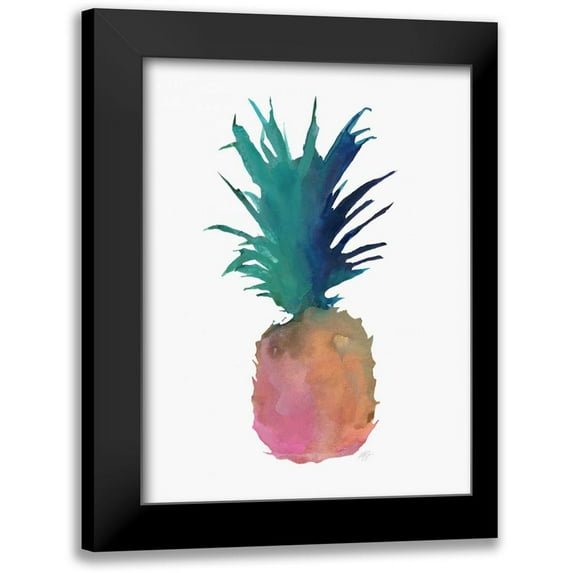 Swartz, Megan 15x18 Black Modern Framed Museum Art Print Titled - Tropical Life 1