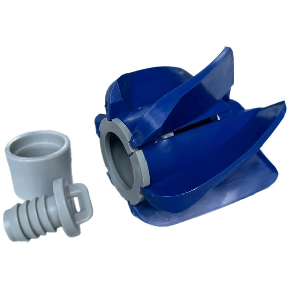 Swasher PRO No Spray - Pool Cleaner Tail Scrubber for Polaris/Pentair Pool Vac - Replaces Foam with Ultra Durable Rotating Flexible Sweeper to Improve Pool Cleaning and Reduce Maintenance Hassle