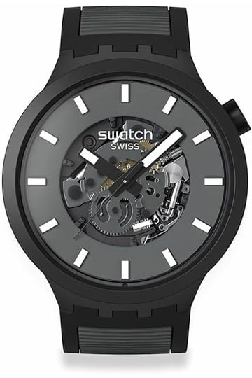 Swatch Mens Watches in Watches | Black - Walmart.com display picture 3