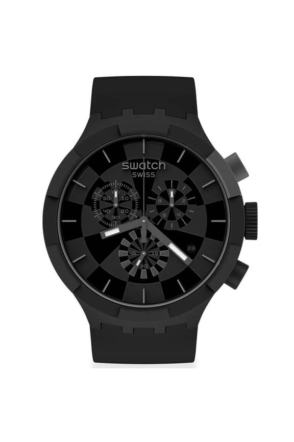 Men's Big Bold Chrono Checkpoint Black Black Dial Watch - SB02B400
