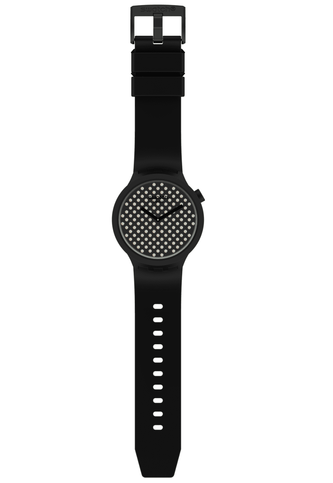Swatch Big Bold Watch Dark Boreal with Swarovski Crystals New with