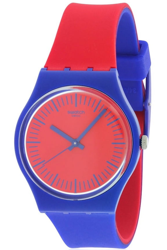 Blue Loop Quartz Red Dial Unisex Watch GS148