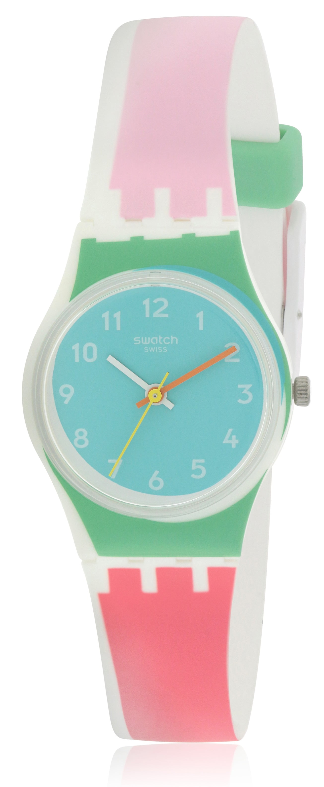 アナログ腕時計 SWATCH SPORT MIXER DE TRAVERS Women's Urethane Watch LW146 Swatch De Travers Blue Dial Ladies Watch LW146 - Walmart.com