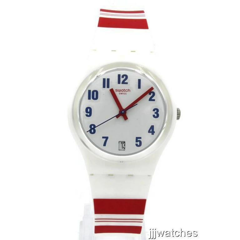 Swatch GW407 34 mm Rosalinie Ladies Watch White