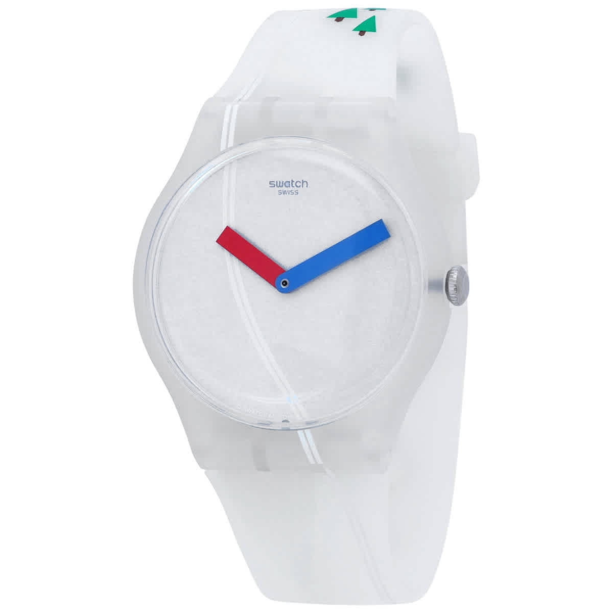 Swatch Gruezi All Quartz White Dial Unisex Watch 2500604