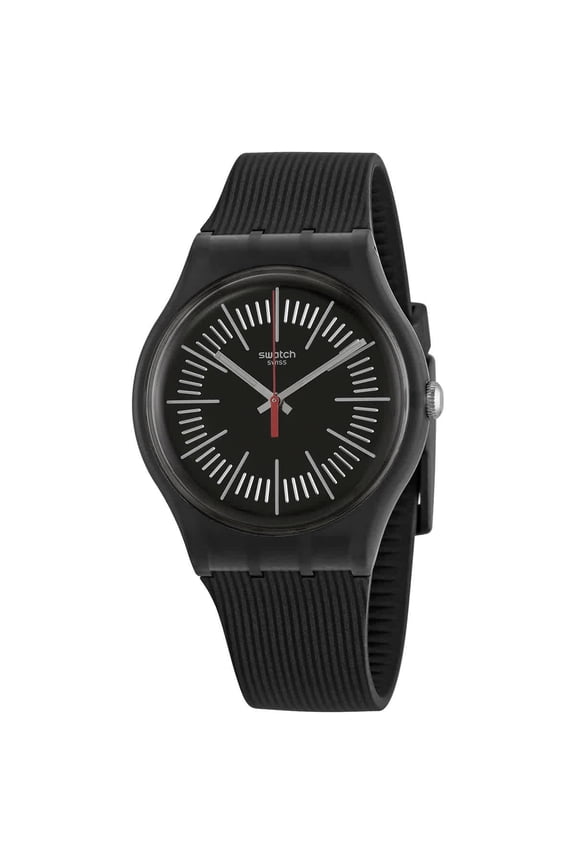 INTERCYDERAL Quartz Black Dial Men's Watch SUOB178