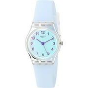 Swatch LK396 Womens Swatch Essentials Casual Blue Strap Watch