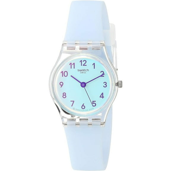 Swatch LK396 Women's Swatch Essentials Casual Blue Strap Watch